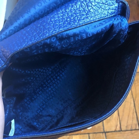 Kate Spade leather backpack blue main image 5